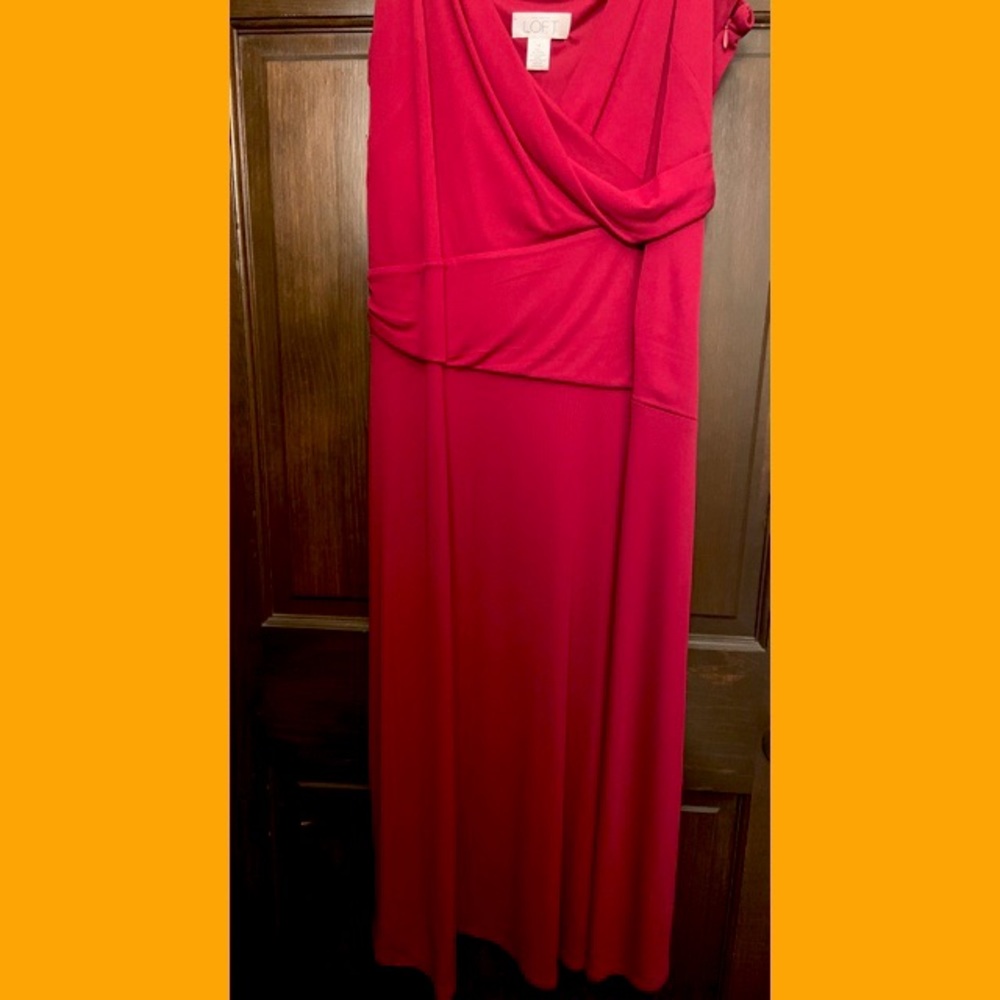 Vintage red cocktail dress